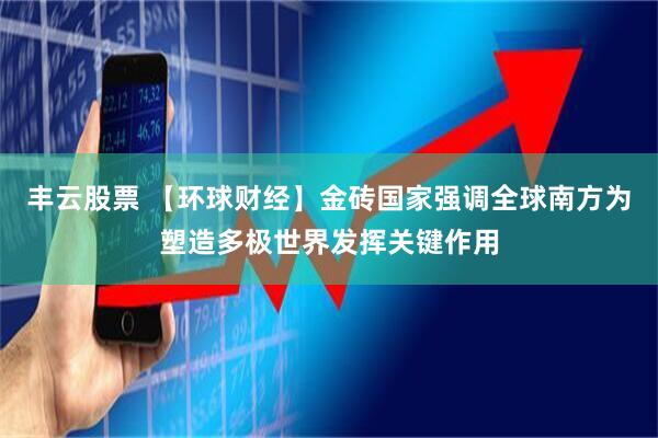 丰云股票 【环球财经】金砖国家强调全球南方为塑造多极世界发挥关键作用